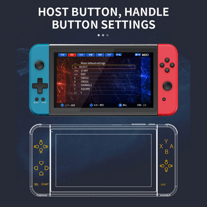 Handheld Game Console Powkiddy X70 with 7-Inch IPS HD, 1024x600 resolution, 32GB or 128GB Options, 3500mAh Battery, Mini HDMI