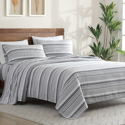 Bed Sheet Set Sanded Polyester Microfiber with 35–39 cm Pocket and Solid or Stripe Pattern Options