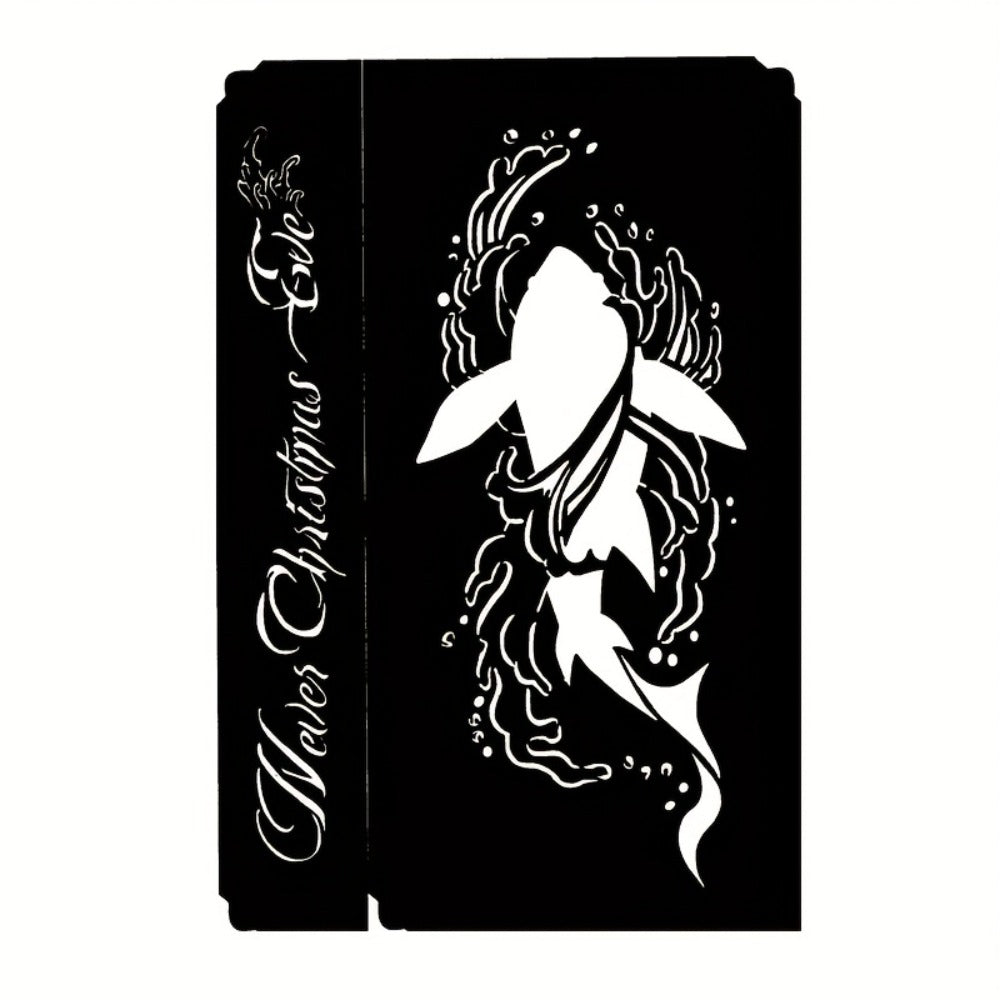 Twenty-Piece A5-Labeled Tattoo Stencil Kit002 with Animal, Symbol and Geometric Pattern Designs