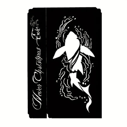 Twenty-Piece A5-Labeled Tattoo Stencil Kit002 with Animal, Symbol and Geometric Pattern Designs
