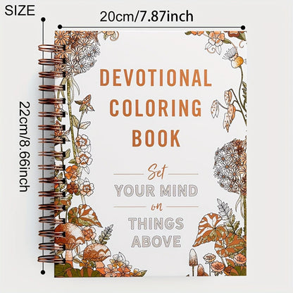 Christian Coloring Book for Adults – Devotional Faith-Based Mindfulness Art with Scripture, Guided Meditation & Stress Relief Pages for Women, Moms & Spiritual Seekers