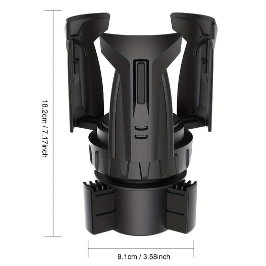 Car Cup Holder Expander Adjustable - Fits 24 32 45 50oz Large Water Bottles & Tumblers, Universal Auto Cup Insert for Stanley Hydro Flask & Travel Cups