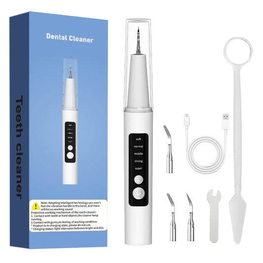 Interdental Cleaner Rechargeable USB Oral Irrigator – 5-Speed Settings, LED Light, Portable Water Flosser for Plaque Removal, Braces, Bridges & Hard-to-Reach Areas