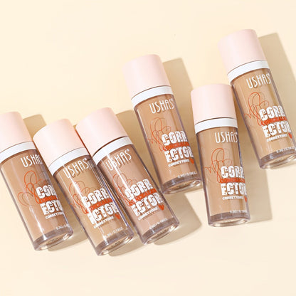 Liquid Concealer with Doe-Foot Applicator, 5.3 g Net Weight and 12 Numbered Shade Options from #01 to #12