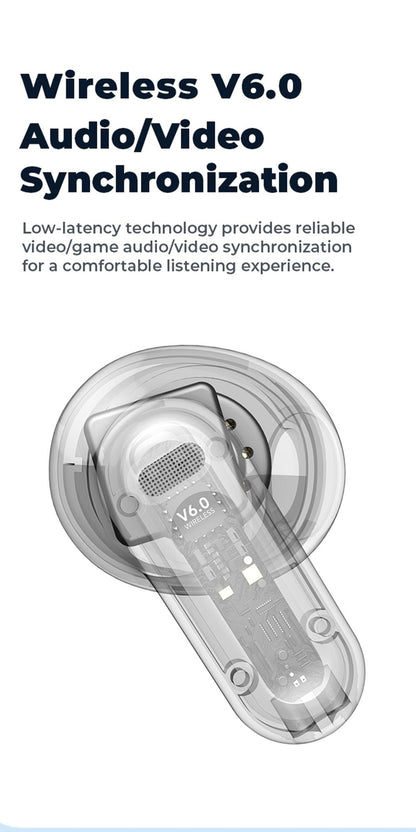 AI Translation Earbuds with Color Touchscreen Charging Case in Black or White and Five Bundle Options