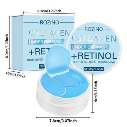 80 g Retinol and Collagen-Labeled Under-Eye Patch Set with 60-Piece Source Packaging Description