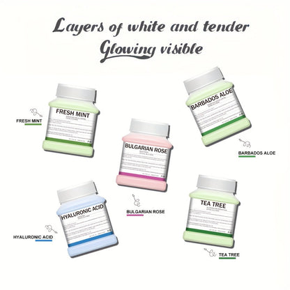 12.3 oz Tea Tree Jelly Mask Powder with Hydrogel Peel-Off Format for Home or Salon Skin Care