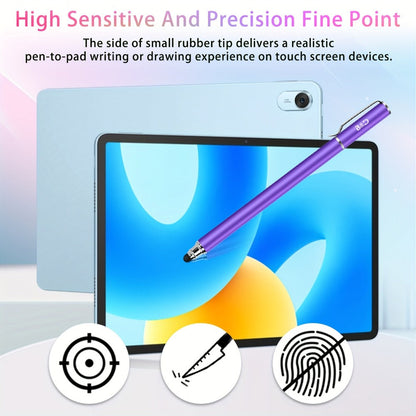 Capacitive Stylus Pen 6 Pack 2-in-1 Universal Touch Screen Stylus with 30 Replaceable Soft Rubber Tips No Battery Required Compatible with iPad iPhone Samsung Galaxy Android Tablets Phones Multicolor Set