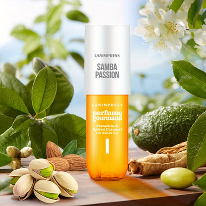 3 oz Samba Passion Gourmand Hair and Body Fragrance Mist for Women in a Travel-Size Spray for Travel