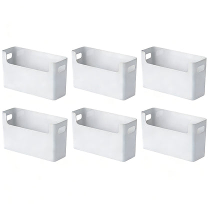Plate Organizer for Kitchen Counter - Stackable Dish Rack for 6 to 9.5 Inch Plates, Durable Plastic Plate Storage with Colorful Lids, Space-Saving Design for Kitchen, RV, Camping or Outdoor Use