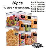 20pcs (10 jars + 10 lids) / recommended