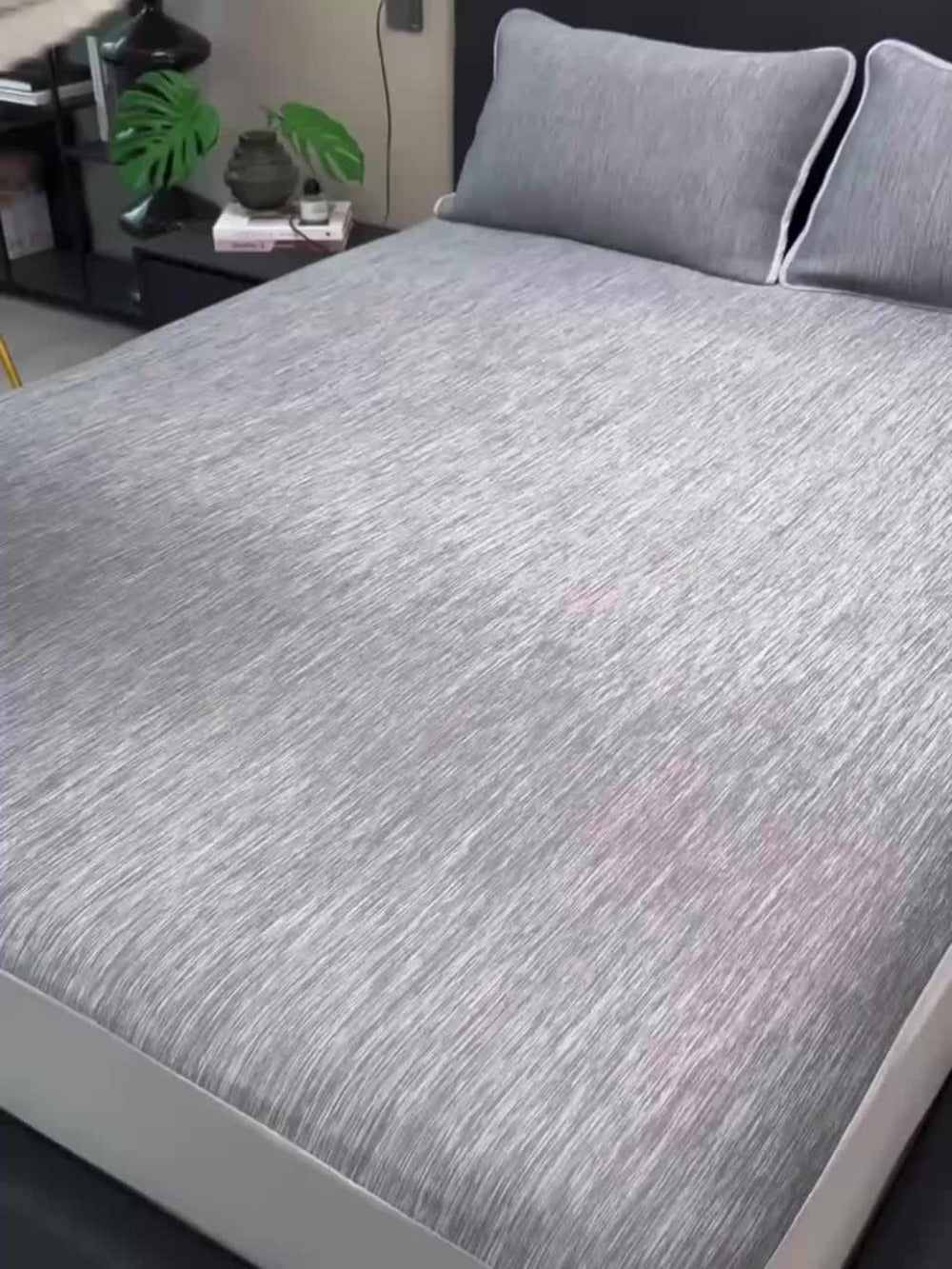Lightweight Polyester Summer Blanket with Embossed Stripe Design in 15 Color and Size Options for Bed or Travel