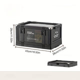 Black-Double Door-Width 43cm/16.93in