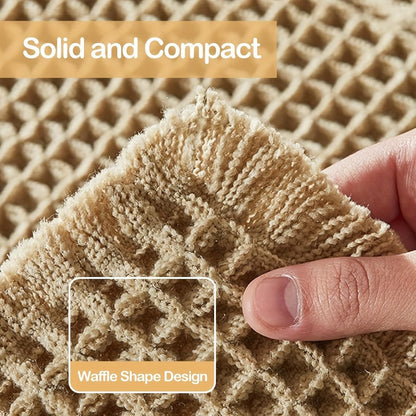 Tasseled Knit Bath Mat with Rectangular Profile, Fringed Edges and 18 x 30 or 24 x 36-Inch Size Options