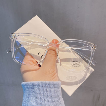 Rectangular Blue Light Glasses Six-Pair Set with Clear Lenses and A1 or A2 Assorted Frame Collections