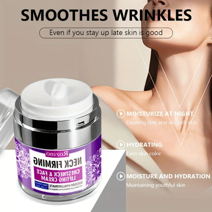 Face & Neck Lifting Cream 50ml Instant Tightening & Firming — Anti-Aging Wrinkle Cream for Sagging Skin, Jawline Contouring & Neck Firming | Daily Lifting Moisturizer for Mature Skin Women
