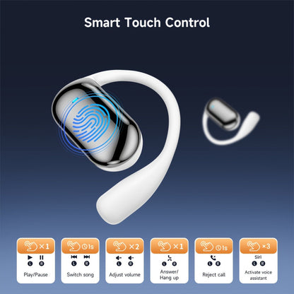 AI Translation Earbuds 144 Languages Real-Time Bluetooth 6.1 TWS Meeting Notes Noise Cancelling Crystal Mic Touch Control Type-C Charging All Smartphones Business Travel