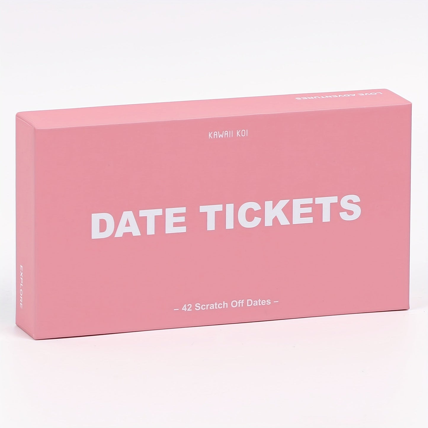 42-Piece Date Night Scratch-Off Card Set with Day, Night and Anytime Activity Tickets for Adult Couples
