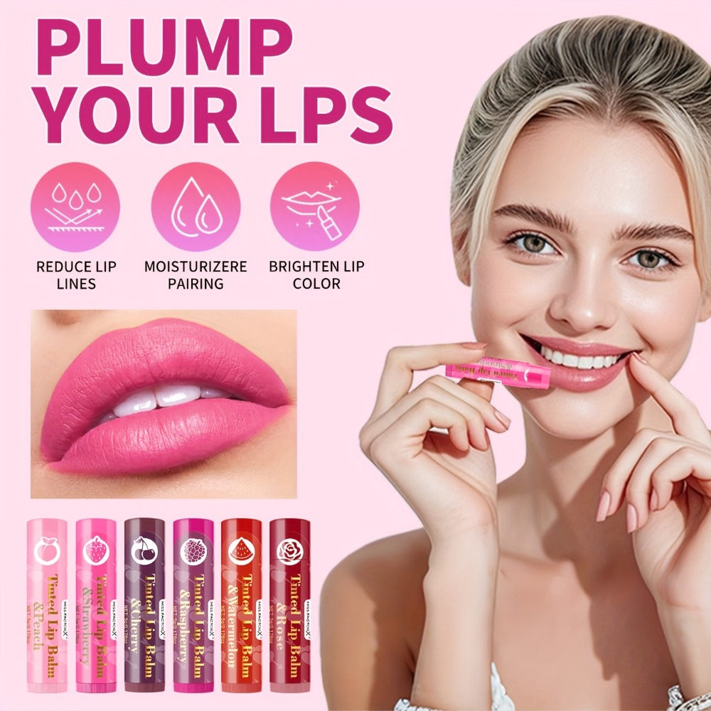 Tinted Lip Balm Set 30 Pieces Moisturizing Lip Gloss Gift Collection Hydrating Sheer Color Luminous Shiny Finish Bulk Lip Care Set for Women Daily Wear Birthday Holiday Bridal Gifting
