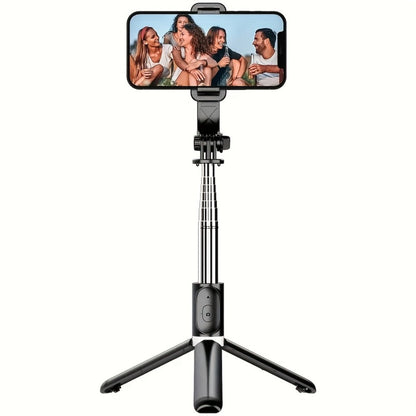 360° Rotating Selfie Stick Tripod 40 Inch Retractable Floor Stand with Wireless Remote & Anti-Shake Base – Professional Phone Tripod for TikTok Live, Travel Vlogging, Outdoor Filming, iPhone & Android