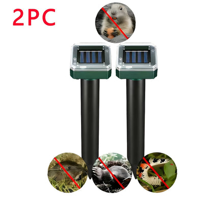 Solar Outdoor Lights for Garden, LED Landscape Path Lights IP44 Waterproof, Solar Lawn Projection Lights for Yard Courtyard Patio, 2/4/6/8/10 Pack Christmas Holiday Decor