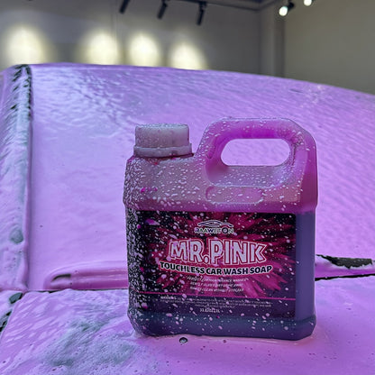 Pink Snow Foam Car Wash Soap Concentrated 1L – High-Foam Pre-Wash Shampoo, pH12 Strong Formula, Touchless Pressure Washer Foam Gun Compatible, for Cars, Trucks, SUVs, Motorcycles & RVs