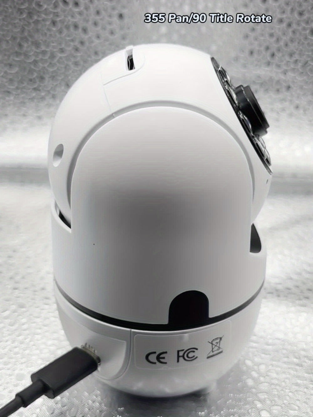 Indoor Security Camera 4-Pack with 355° Pan-Tilt, Dual-Band WiFi, Night Vision and Two-Way Talk