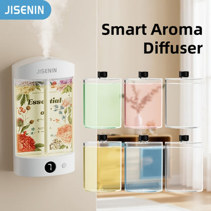 Mini Aroma Diffuser & Humidifier 2-in-1 Portable USB Rechargeable, 7-Level Timer, Silent Operation