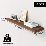Walnut-4pcs