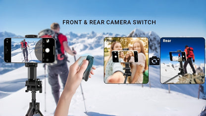 Bluetooth Scrolling Remote Control for TikTok, Page Turner for Kindle App & E-Books, Camera Shutter Clicker