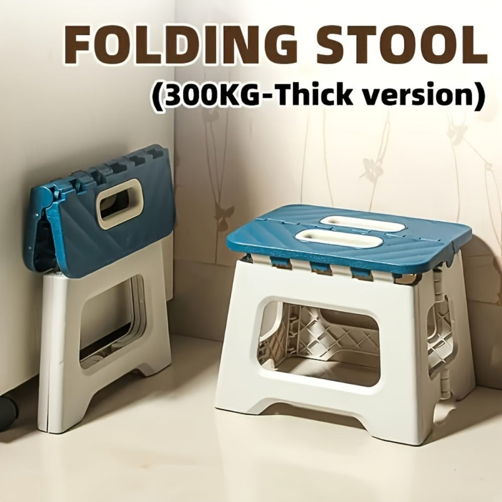 9-Inch Foldable Step Stool with Carry Handle and Non-Slip Base for Bedroom detail image - detail view 13