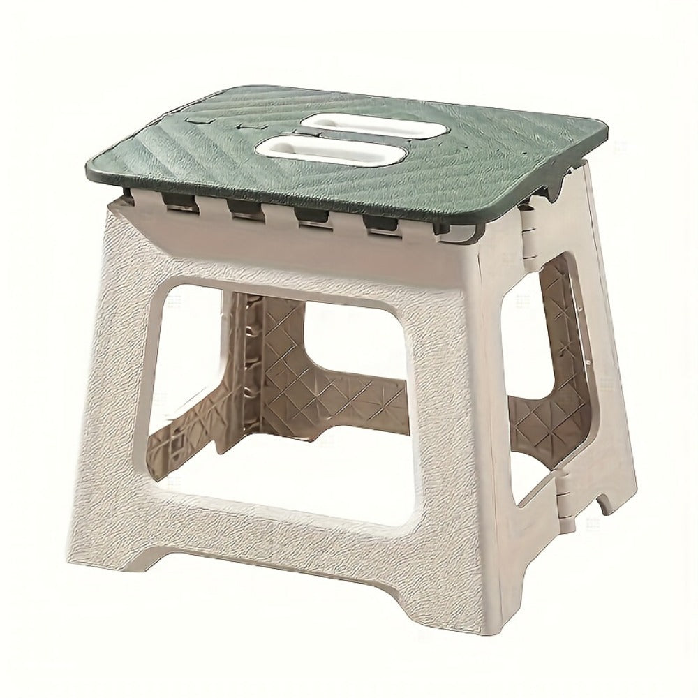 9-Inch Foldable Step Stool with Carry Handle and Non-Slip Base for Bedroom detail image - detail view 9