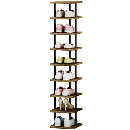 Shoe Rack shown in the Black option