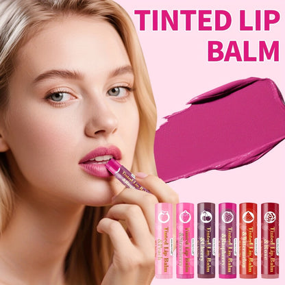 Tinted Lip Balm Set 30 Pieces Moisturizing Lip Gloss Gift Collection Hydrating Sheer Color Luminous Shiny Finish Bulk Lip Care Set for Women Daily Wear Birthday Holiday Bridal Gifting