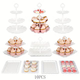 10pcs Party Dessert Stand