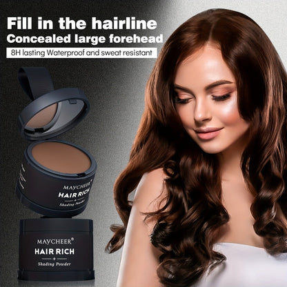 Beard Touch-Up Powder for Men - Instant Gray Coverage Beard Filler for Sparse Patchy Beard Eyebrows Hairline Temples Natural Finish Skin Friendly Long Lasting 5 Colors Available