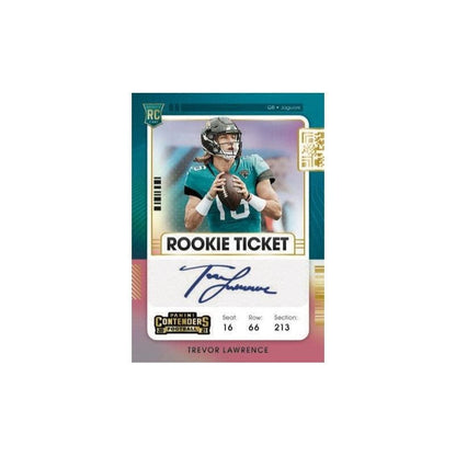Sports Trading Cards, 2021 Panini Contenders Football Value Pack with 22 Cards in One Retail Pack