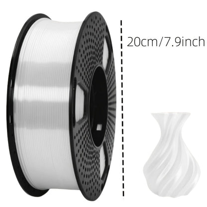Ender 3 5 Neo PLA Filament 1.75mm 1kg 2.2LB High Gloss Low Warping – Black White Dual Tri Rainbow Multicolor Shiny Finish Smooth Extrusion for Creality & FDM 3D Printers