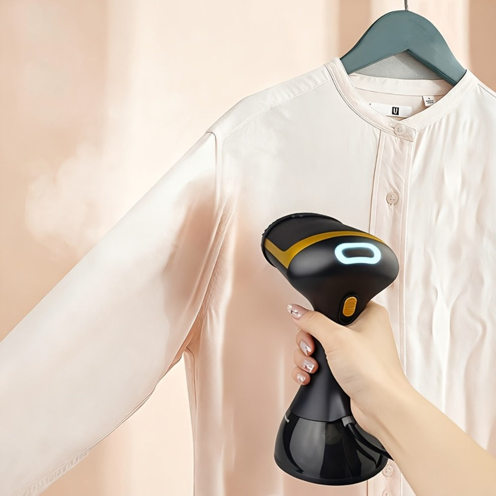 1100W Handheld Garment Steamer with 300ml Tank, 20-Second Heat-Up Marking and Four Finish Options
