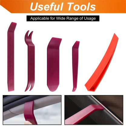 14-Piece Car Tool Kit Automotive Repair Hand Tool Set – Essential Vehicle Maintenance Kit No Battery Required for Home Garage & Roadside Emergency