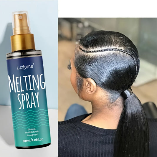 Strong Hold Hair Spray 24H for Women and Men - Flexible Natural Finish Shapes Hair, Secures Wigs and Controls Edges, Moisturizing Quick-Dry Formula 4.06oz