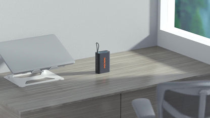 Portable Bluetooth Speaker PEICHENG Compact Stereo Model with USB-C, Button Controls and Four Colors