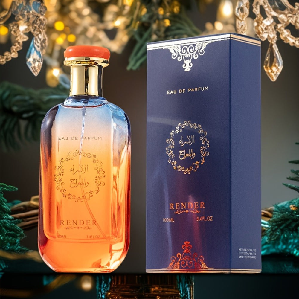 Perfume Unisex 100ml EDP Spray with an Oriental Amber Woody Profile and Arabic-Style Gift Box