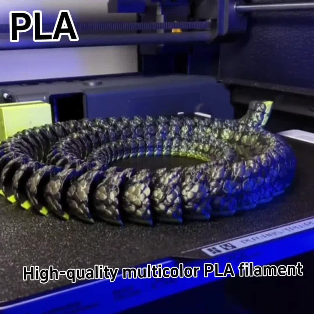 Dual Color PLA Filament 1.75mm 250g Vacuum Packed – Neatly Wound High Precision ±0.02mm Smooth Printing Two-Tone Gradient 3D Printer Filament | Dual Color PLA Spool for FDM 3D Printers Hobby Makers
