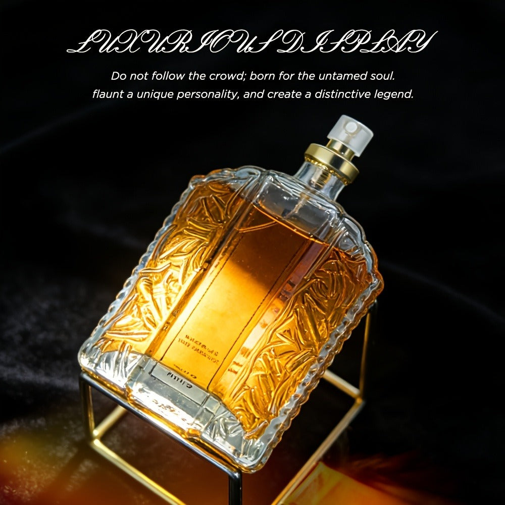 Arabian Perfume for Men & Women - Middle Eastern Long Lasting Oriental Fragrance, Rich Oud Musk Scent, Paraben Free Formula, Unisex Cologne Gift for Dates Valentine's Day & Daily Wear, 3.38 oz / 100ml