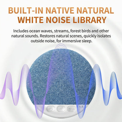 Ultra Slim Under Pillow Sleep Speaker with White Noise, Bluetooth 5.4 Pillow Headphones for Side Sleepers, 30/60 Min Auto Sleep Timer, Lightweight Bone Conduction Sound Design for Sleeping, Insomnia Relief & Relaxation – Blue