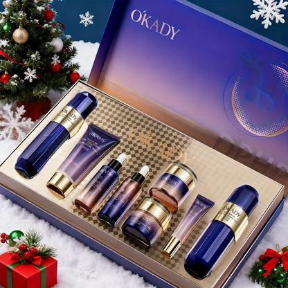 8-Piece Collagen & Hyaluronic Acid Skincare Set – Anti-Aging Kit for Firmer, Smoother & Younger-Looking Skin, Enhances Elasticity & Deep Hydration, Premium Gift for Women