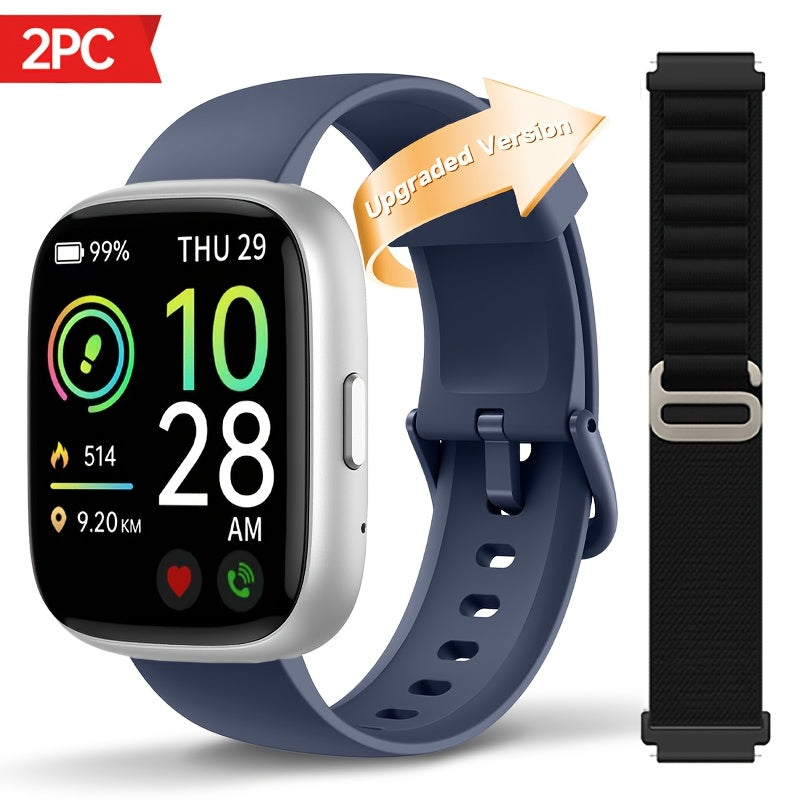 Smartwatch – Alexa Built-in Waterproof 1.83" HD – Wireless Calling, 100+ Sport Modes, Heart Rate SpO2 Sleep Tracker, Optional Woven…