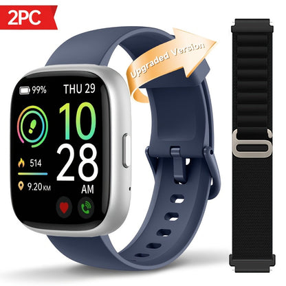 Smartwatch – Alexa Built-in Waterproof 1.83" HD – Wireless Calling, 100+ Sport Modes, Heart Rate SpO2 Sleep Tracker, Optional Woven…