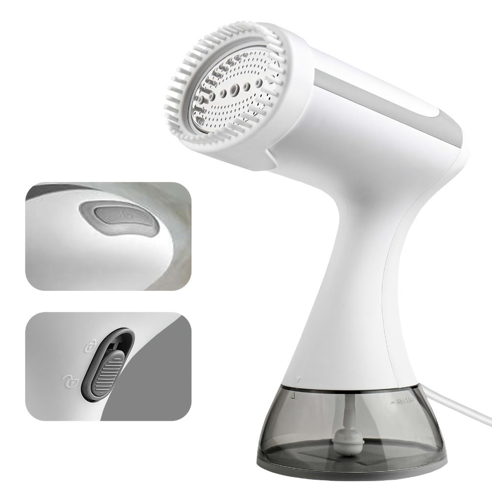 1100W Handheld Garment Steamer with 300ml Tank, Cleaning Brush and Four Color or Model Labels